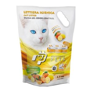 Professional Pets Lettiera al silicio 2,5Kg – Agrumi