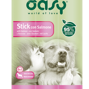 Oasy snack STICK CON SALMONE 3×12 gr