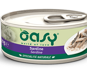 Oasy Wet Cat – Natury – SARDINE Lattina 85 gr